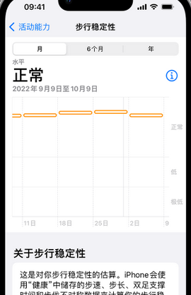 团风iPhone手机维修如何在iPhone开启'步行稳定性通知'