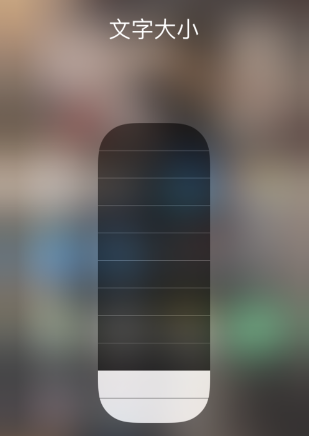 团风苹果手机维修分享小技巧：在 iPhone 控制中心快速调节字体大小 